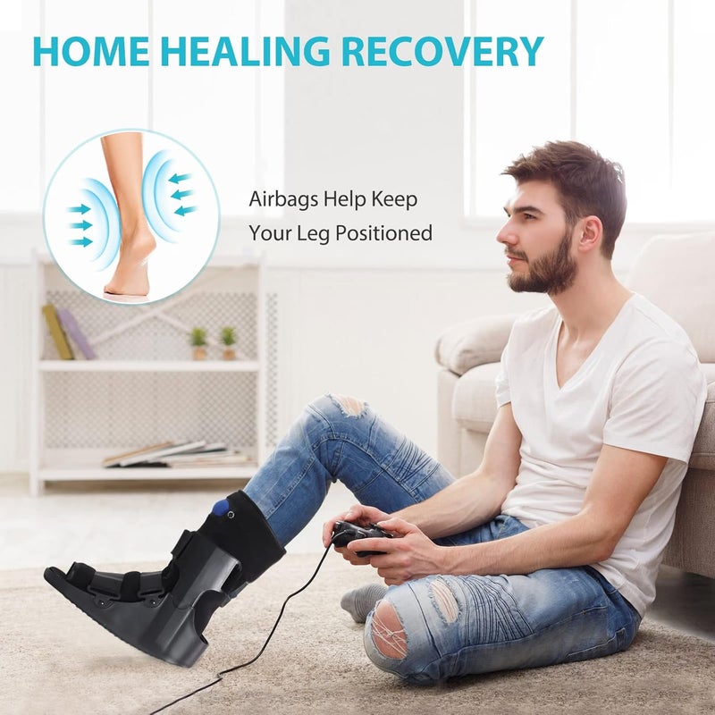 KD Orthopedic Walking Boot: Post-op Boot for Broken Foot Sprained Ankle Achilles Injury - Air Cam Walker Fracture Boot - Image 2